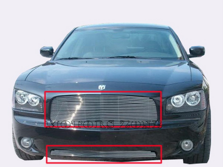 05 06 07 08 09 DODGE CHARGER GRILL BILLET GRILLE COMBO